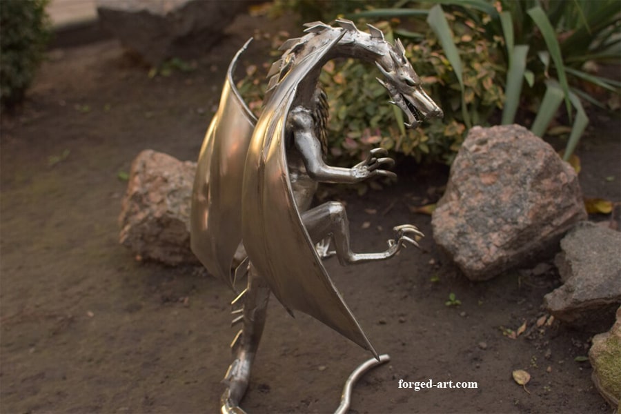 Lord of the Rings - a forged figure made of stainless steel